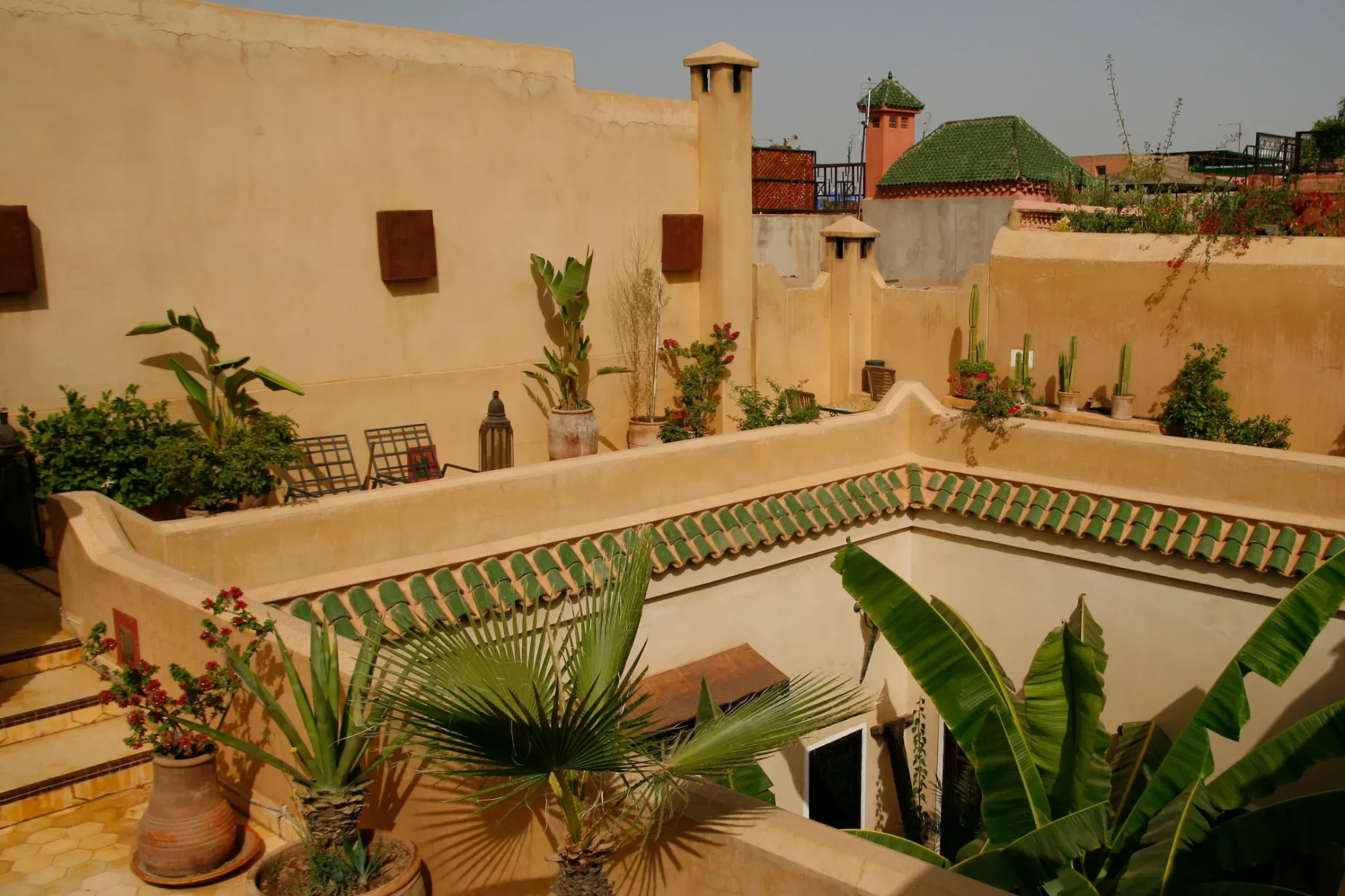 A Traditional Riad in Marrakech, Morocco