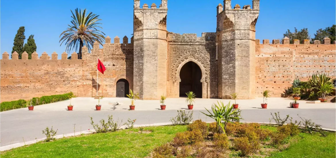 Medieval Necropolis Chellah in Rabat