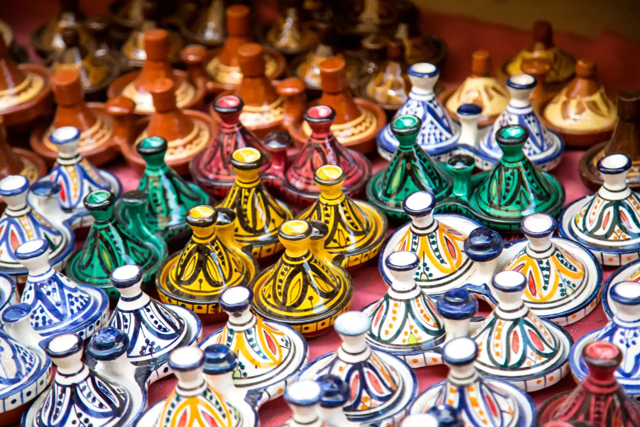 Tajine on the market in Fez, Morocco 