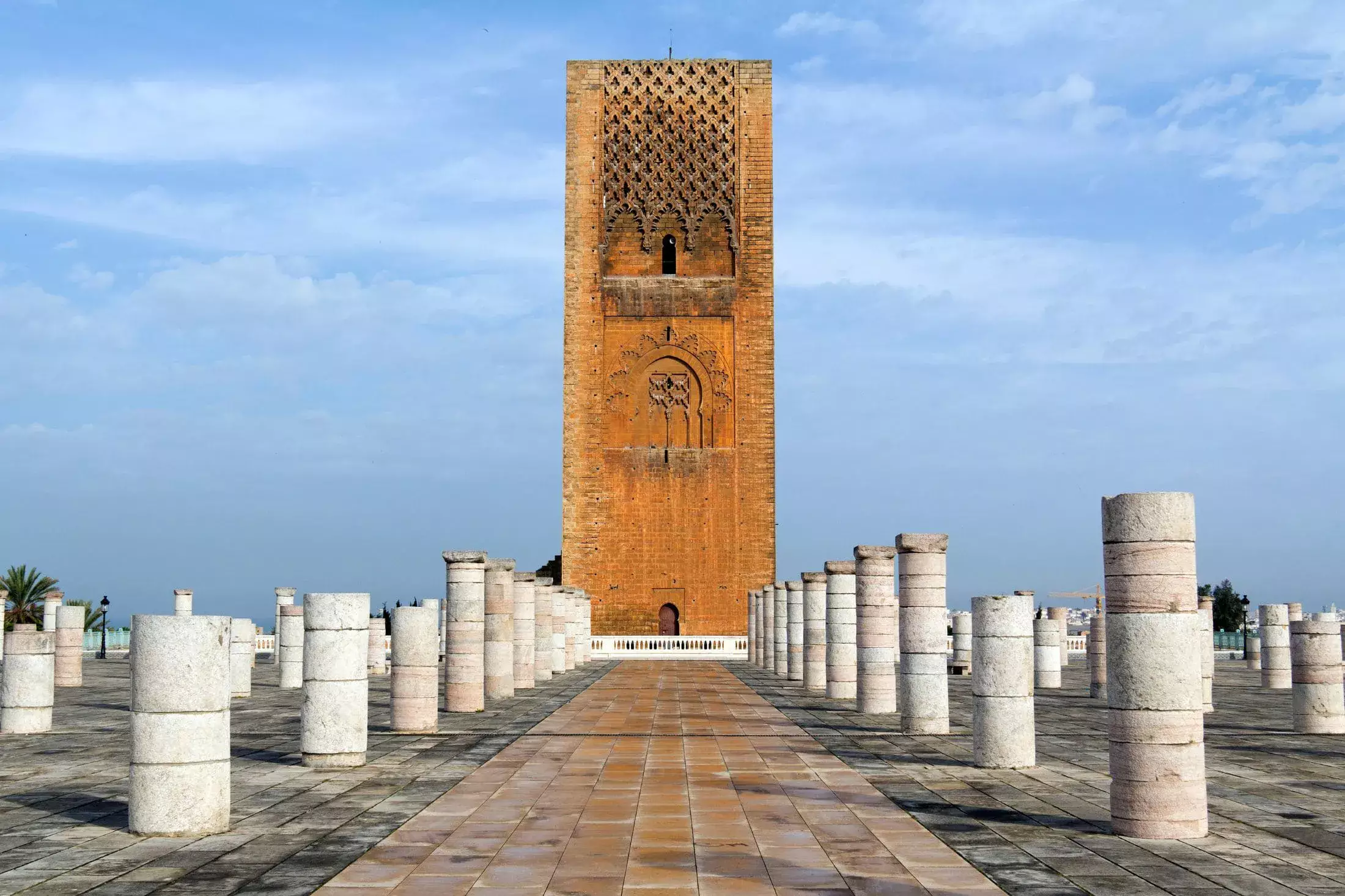 Hassan tower in Rabat, an iconic Moroccan landmark